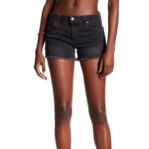 Joes Jeans Black Denim Cut Off Shorts 27